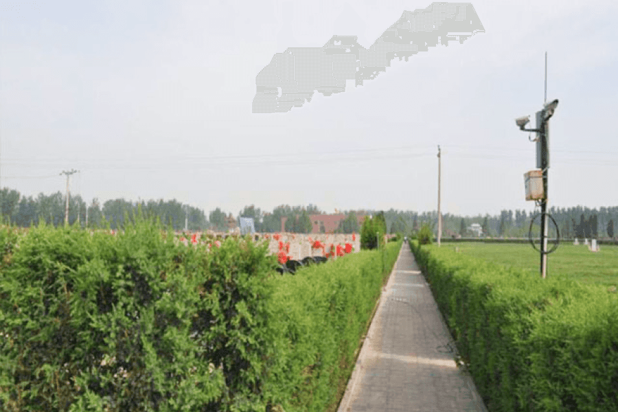廊坊福轩公墓景观图