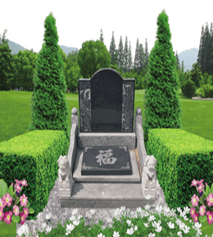 廊坊福轩公墓传统立碑