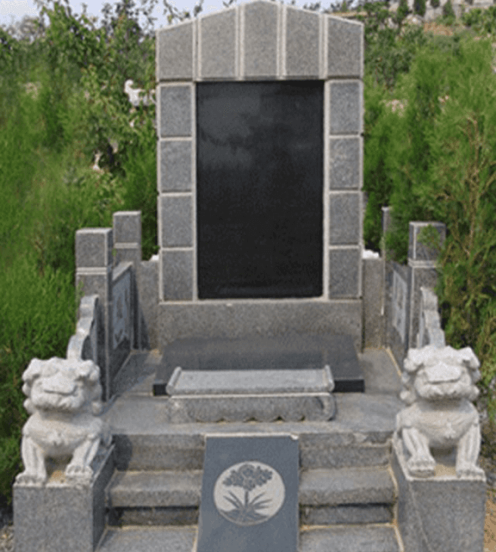 廊坊福轩公墓传统立碑